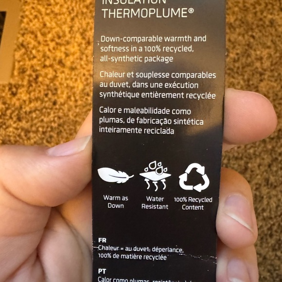 Lands End NWT boys XL 14 16 Primaloft Insulated Jacket - Picture 6 of 8